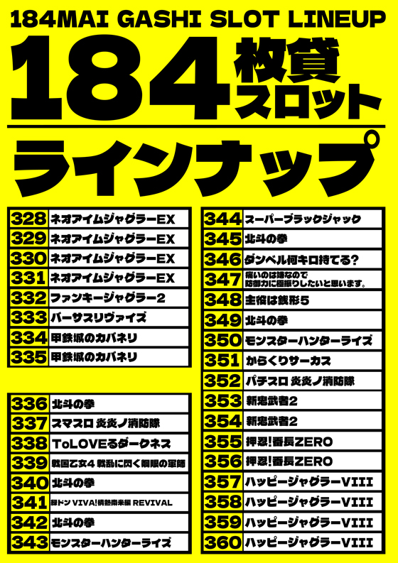 パラダイス三山木店の最新情報画像