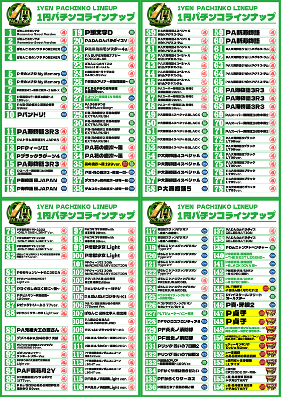 パラダイス三山木店の最新情報画像