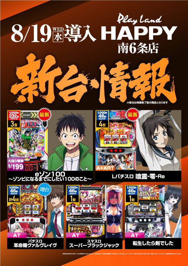 プレイランドハッピー南6条店の最新情報画像
