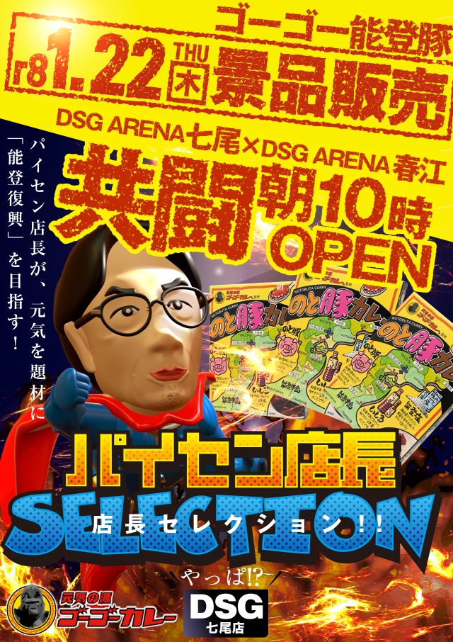 DSG ARENA七尾店の最新情報画像