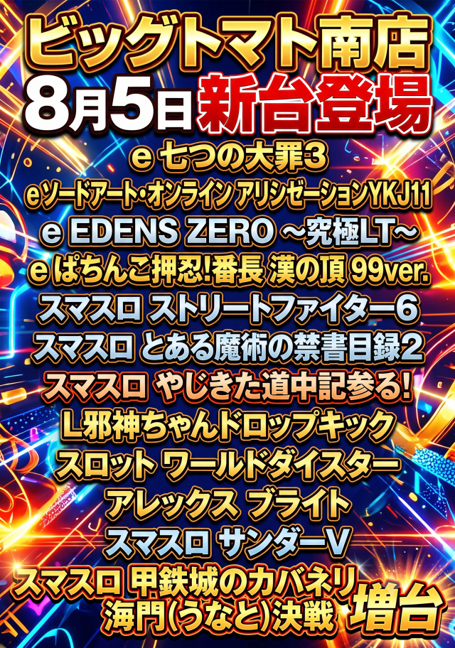 ビッグトマト南店の最新情報画像