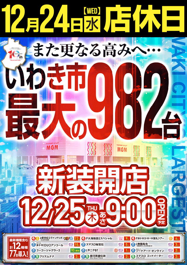 16MGMいわき泉店の最新情報画像