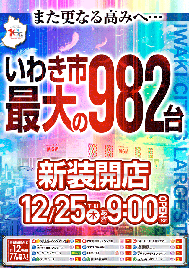 16MGMいわき泉店の最新情報画像
