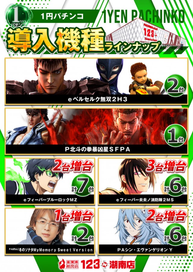 123+N湖南店の最新情報画像