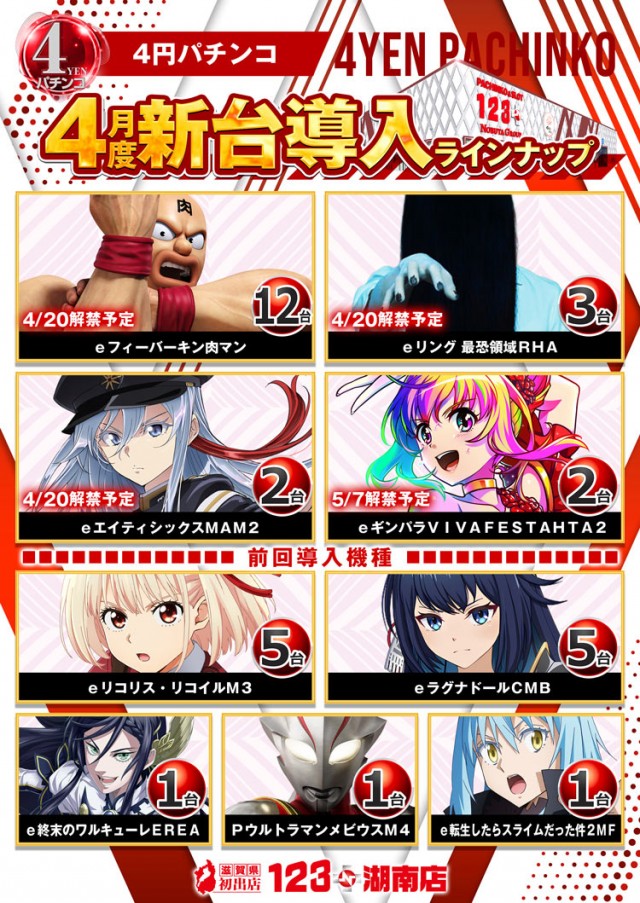 123+N湖南店の最新情報画像