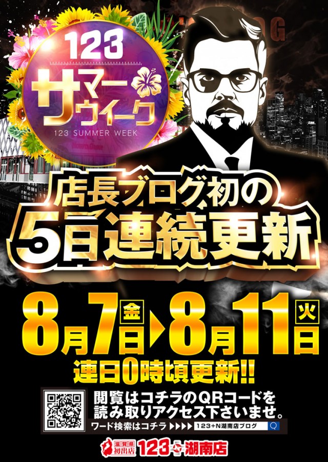 １２３＋Ｎ湖南店の最新情報画像