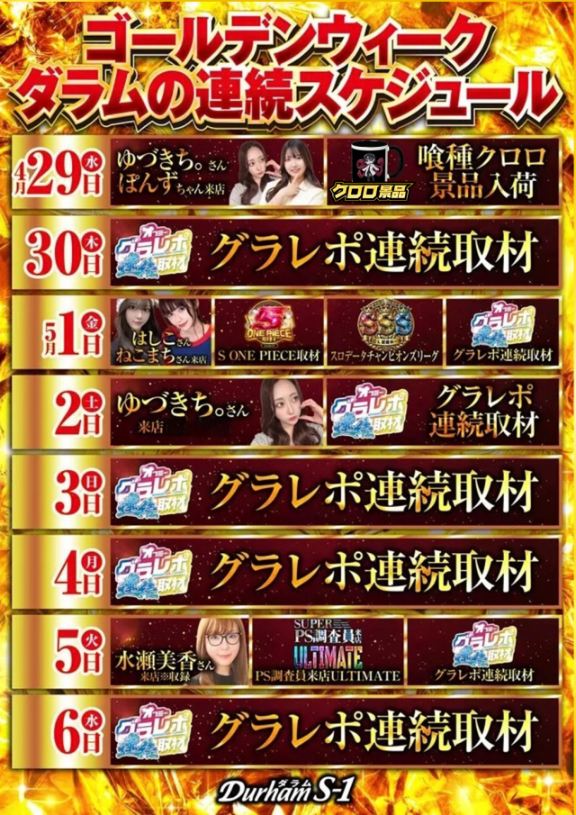 Durham S-1の最新情報画像