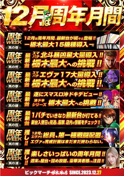 ビックマーチ栃木本店の最新情報画像