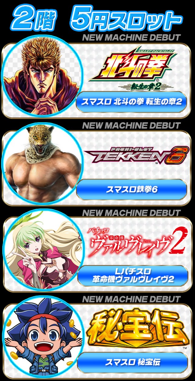 パーラーコスミック八王子２号店　の最新情報画像