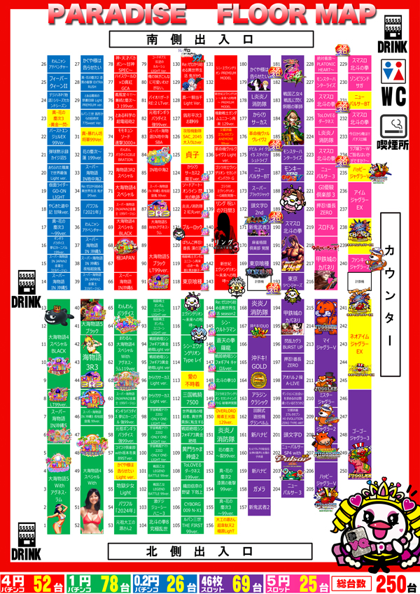 パラダイス新田辺駅東口店の最新情報画像