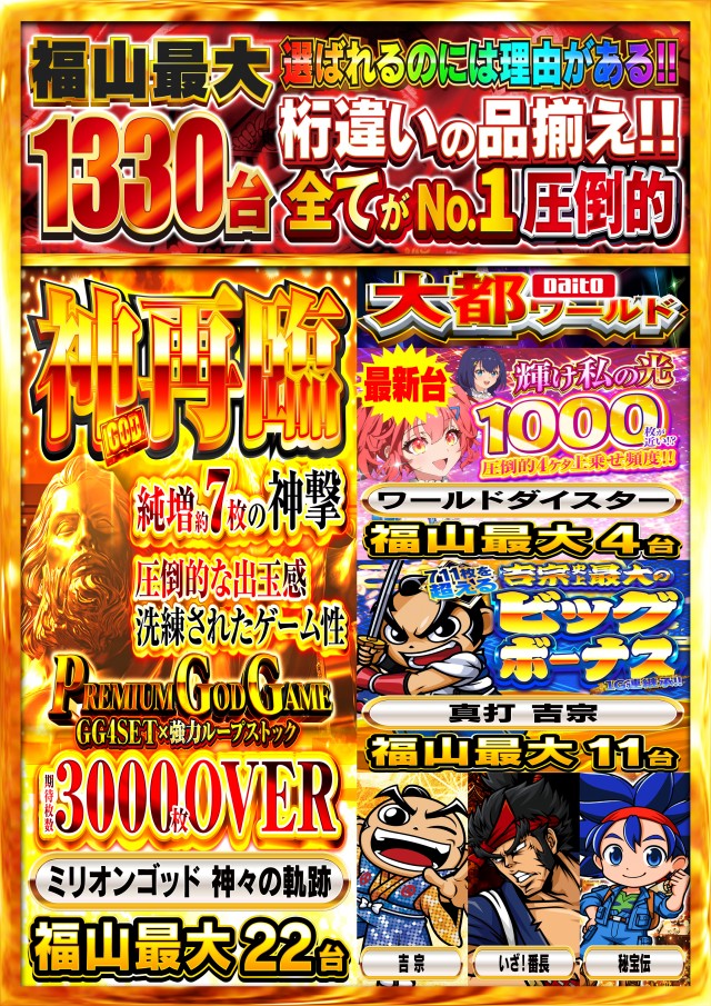 Nikko1300福山店の最新情報画像