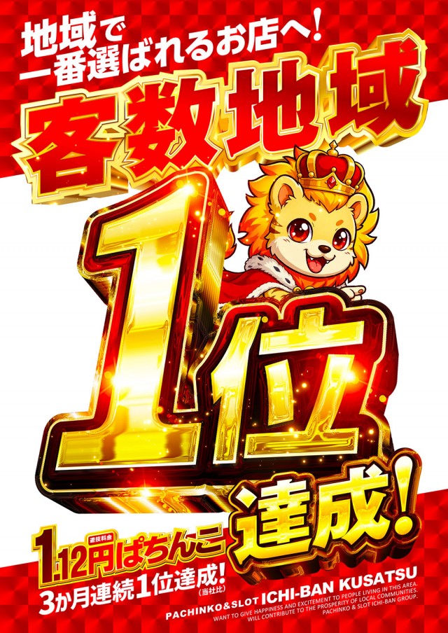 ICHI-BAN草津店の最新情報画像