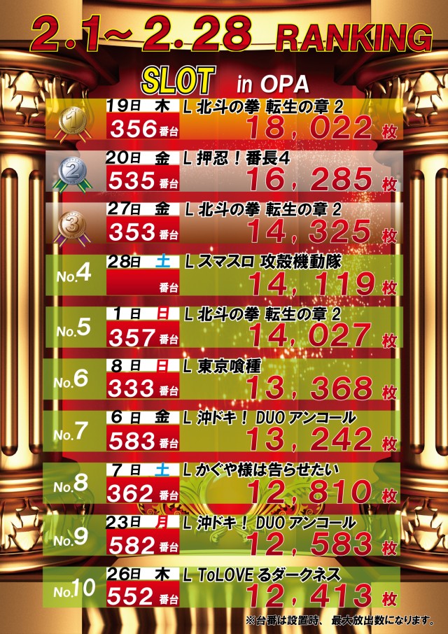 オーパみらい平店の最新情報画像