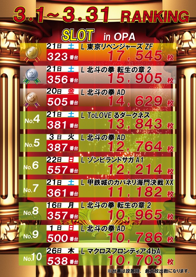 オーパみらい平店の最新情報画像