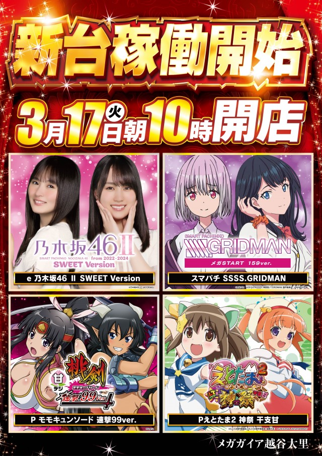 メガガイア越谷大里の最新情報画像