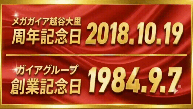 メガガイア越谷大里の最新情報画像