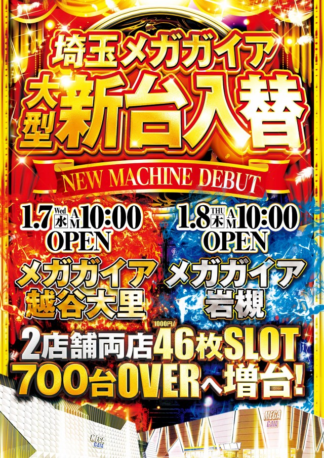 メガガイア越谷大里の最新情報画像