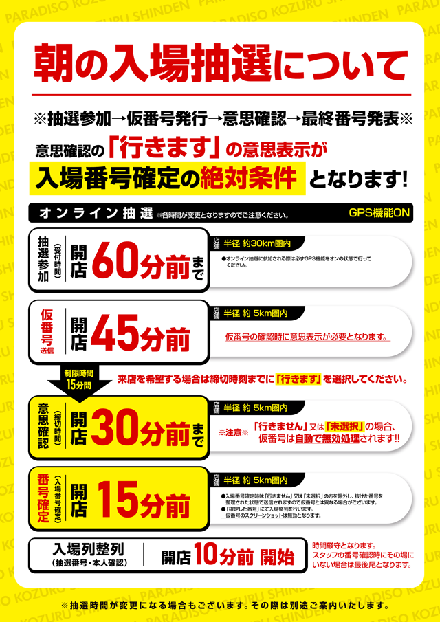 パラディソ小鶴新田店の最新情報画像