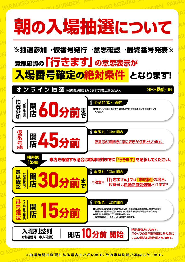 パラディソ小鶴新田店の最新情報画像