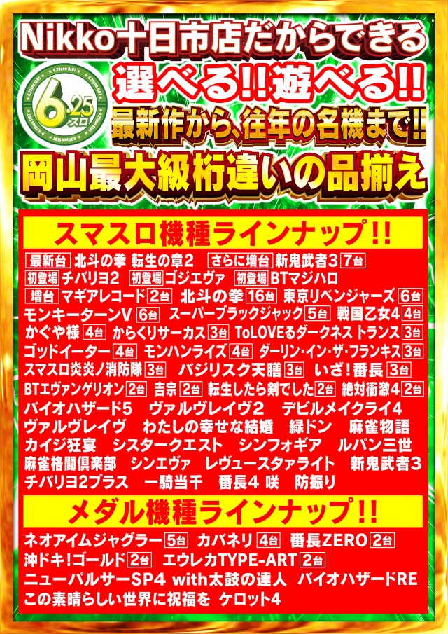 Nikko十日市店の最新情報画像