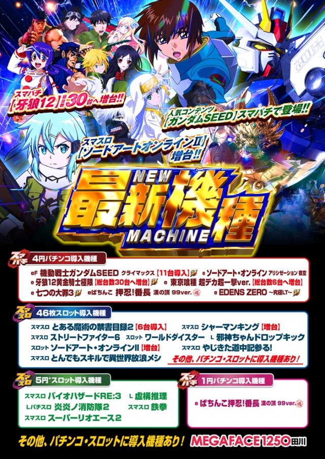 メガフェイス1250田川の最新情報画像