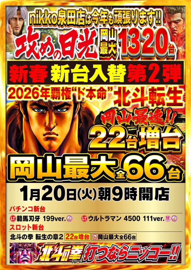 Nikko泉田店の最新情報画像