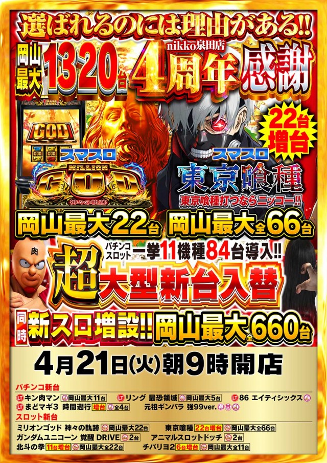 Nikko泉田店の最新情報画像