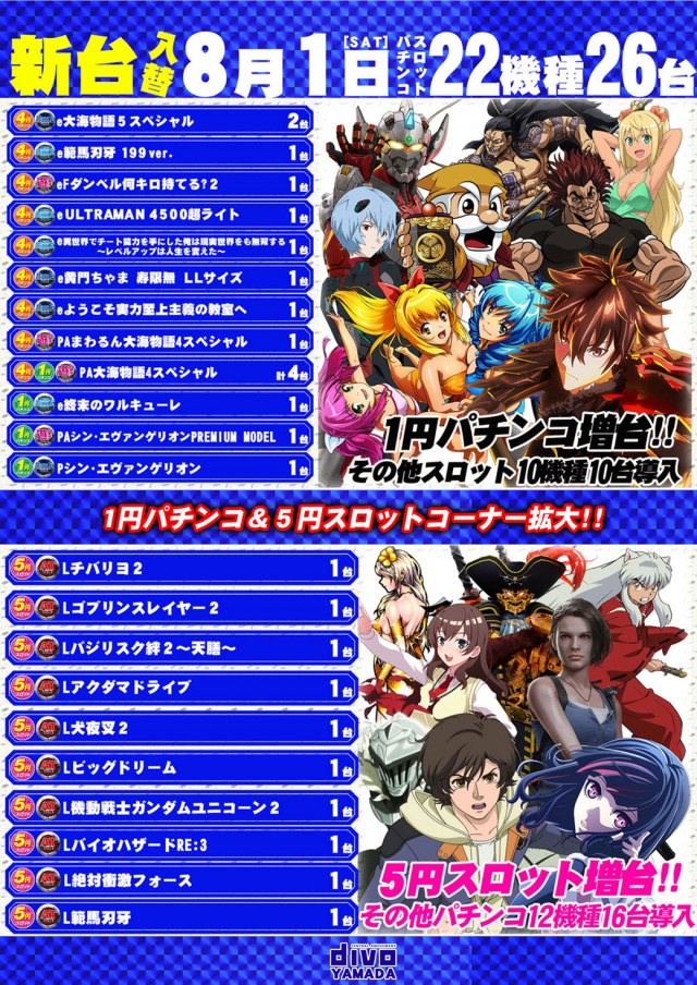 セントラルディーボ山田店の最新情報画像