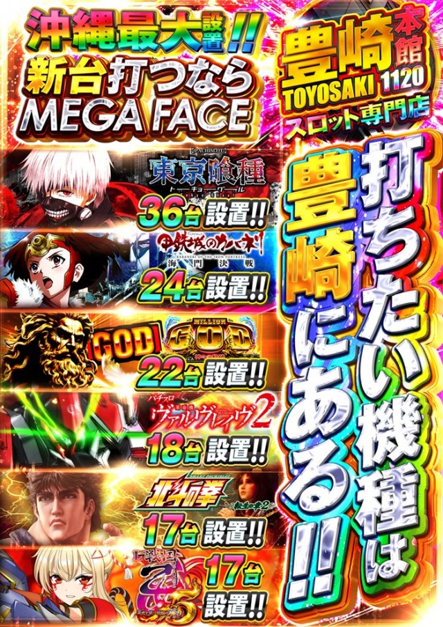 メガフェイス1120豊崎本館の最新情報画像