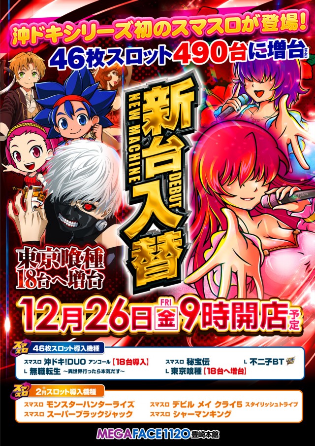 メガフェイス1120豊崎本館の最新情報画像