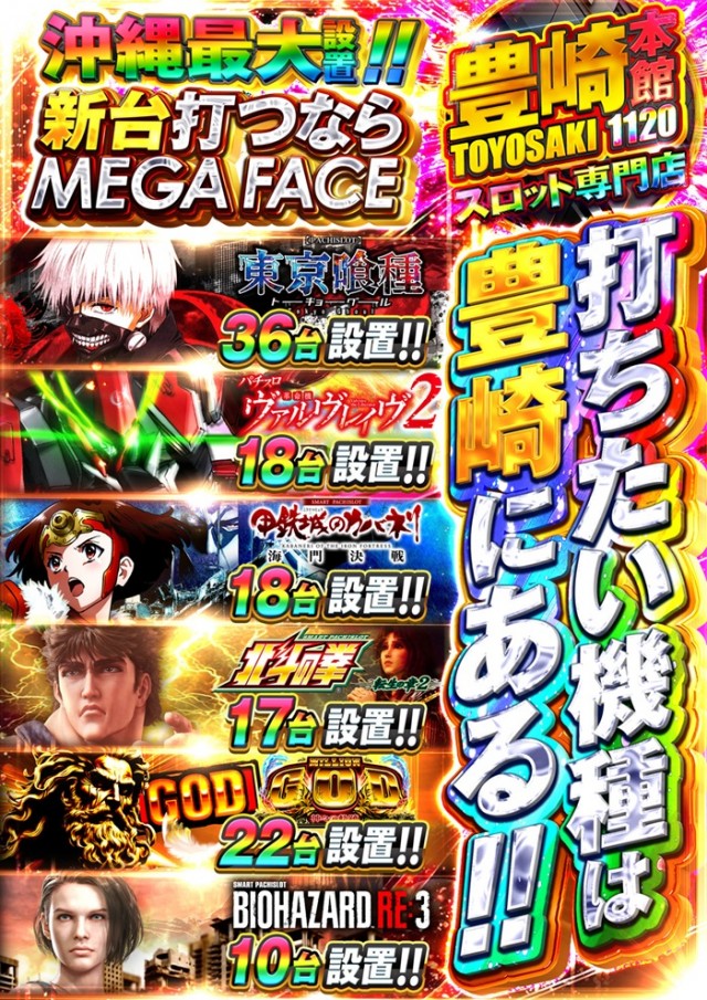 メガフェイス1120豊崎本館の最新情報画像