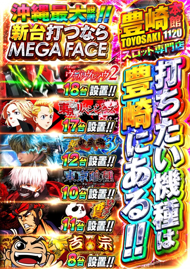 メガフェイス1120豊崎本館の最新情報画像