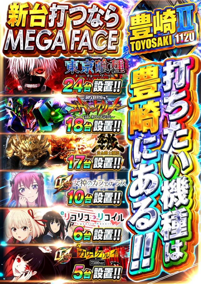 メガフェイス1120豊崎Ⅱの最新情報画像