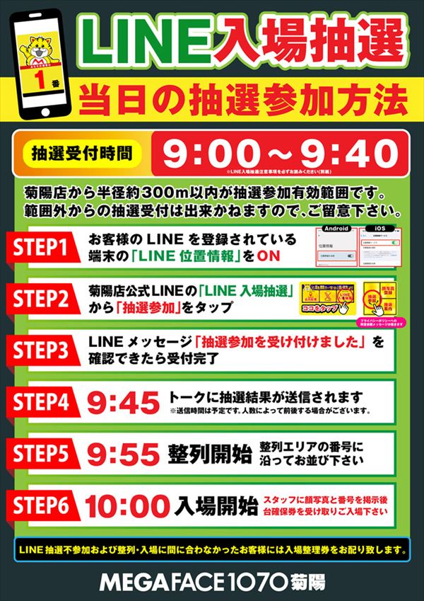 メガフェイス1070菊陽の最新情報画像