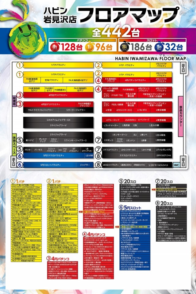 パーラーハビン岩見沢店の最新情報画像