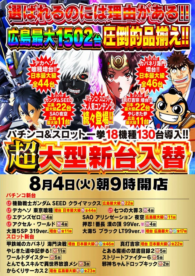 Nikko1500広島店の最新情報画像