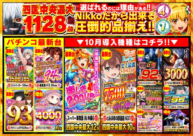 Nikko四国中央店の最新情報画像