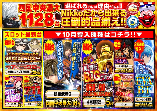 Nikko四国中央店の最新情報画像