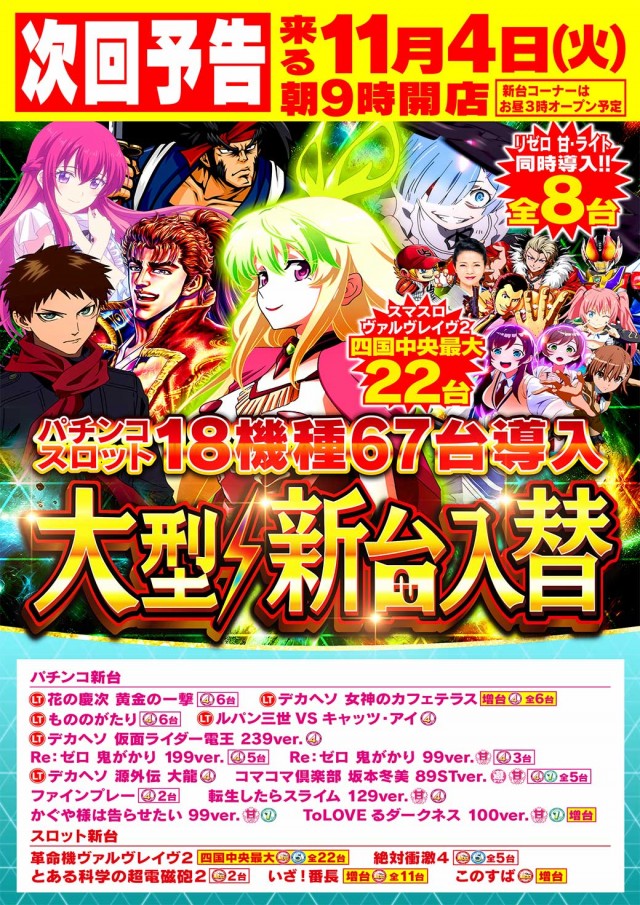 Nikko四国中央店の最新情報画像