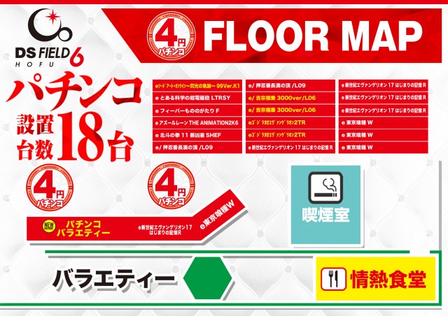 DS FIELD6の最新情報画像