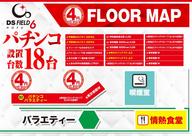 DS FIELD6の最新情報画像