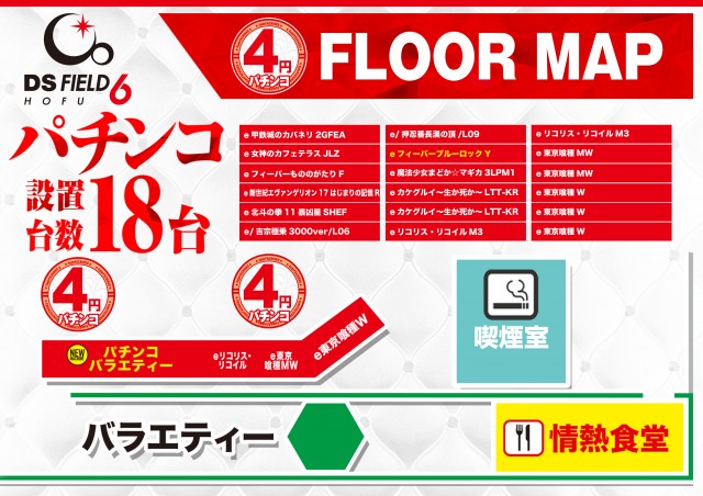 DS FIELD6の最新情報画像