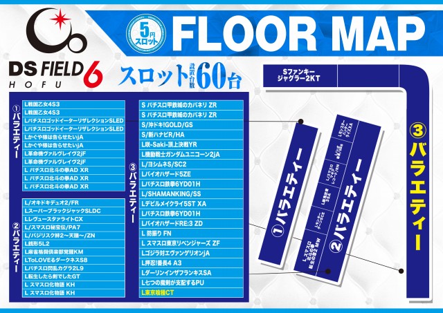 DS FIELD6の最新情報画像