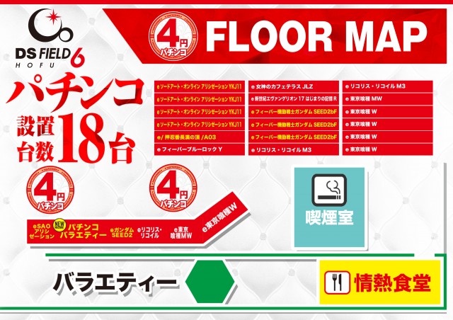 DS FIELD6の最新情報画像
