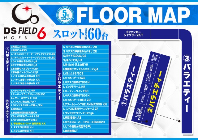 DS FIELD6の最新情報画像
