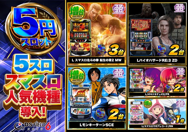DS FIELD6の最新情報画像