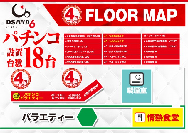 DS FIELD6の最新情報画像