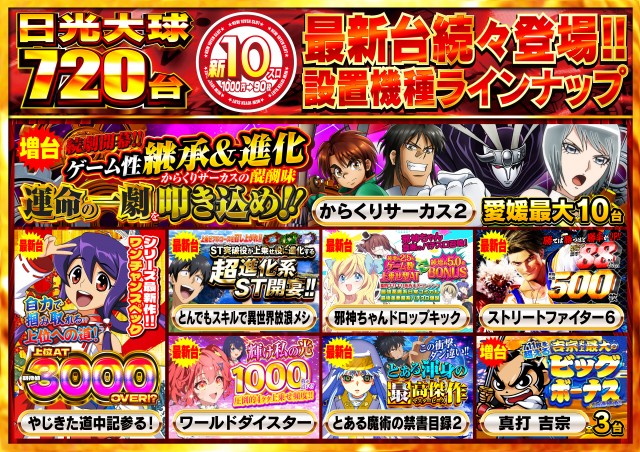 日光大球の最新情報画像