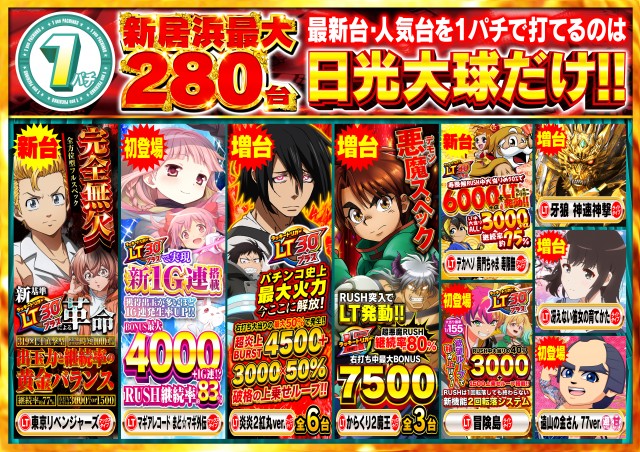 日光大球の最新情報画像