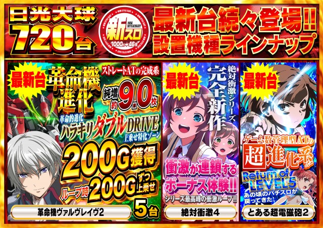 日光大球の最新情報画像